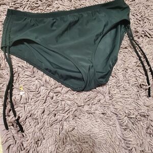 Black Bikini Bottom with Side Ties